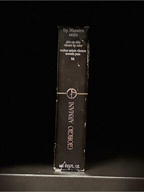 Giorgio Armani Lip Maestro Satin Lipstick - red